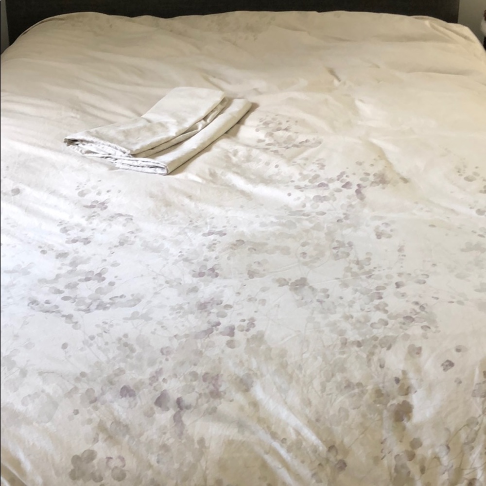 Calvin Klein king duvet cover